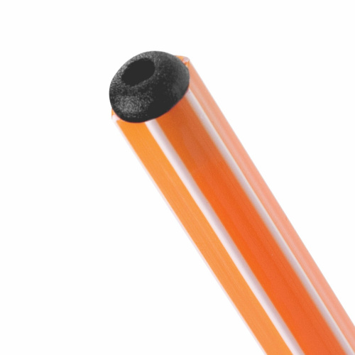 Ручка шариковая масляная PENSAN "Officepen 1010", корпус оранжевый, линия письма 0,8 мм, черная фото 9