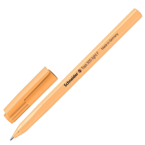 Ручка шариковая SCHNEIDER "Tops 505 F" Light Pastel, пастель ассорти, узел 0,8 мм, синяя фото 4