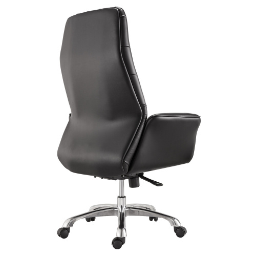 Кресло офисное BRABIX PREMIUM "Legacy EX-750", синхромеханизм, алюминий, экокожа, серое фото 3