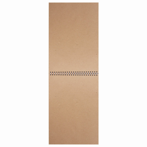 Скетчбук BRAUBERG, крафт-бумага 80г/м2, 205х290мм, 50л, гребень, жёсткая подложка фото 8