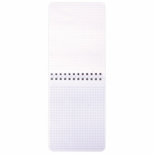 Блокнот BRAUBERG, А6, 108х146 мм, 48 л., гребень, мелованная картонная обложка, клетка фото 2