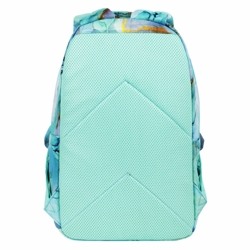 Рюкзак BRAUBERG DREAM универсальный с карманом для ноутбука, эргоном, Mint marble, 42, 271676 фото 8