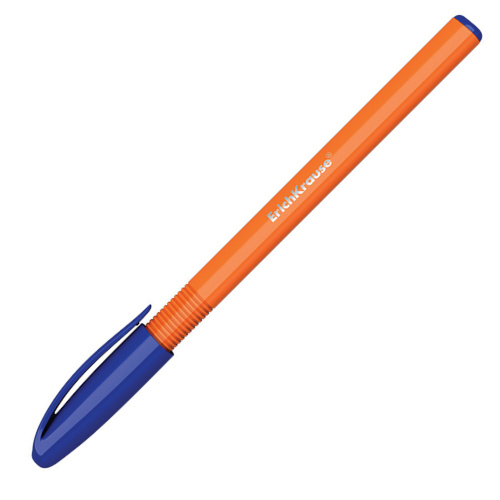 Ручка шариковая масляная ERICH KRAUSE "U-108 Orange" синяя, узел 1,0 мм, линия 0,3 мм фото 4
