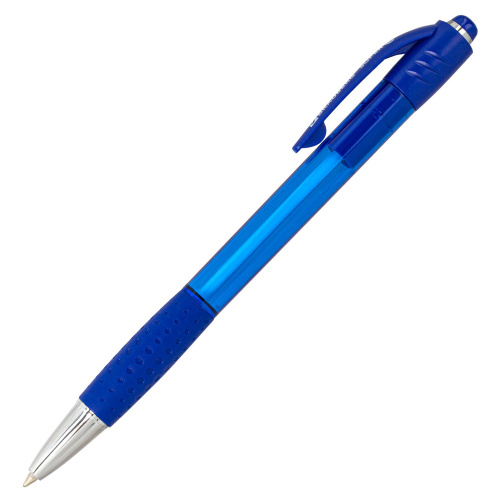 Ручки шариковые автоматические BRAUBERG "SUPER", 10 шт. (6 синих, 2 черных, 1 красная, 1 зеленая) фото 5