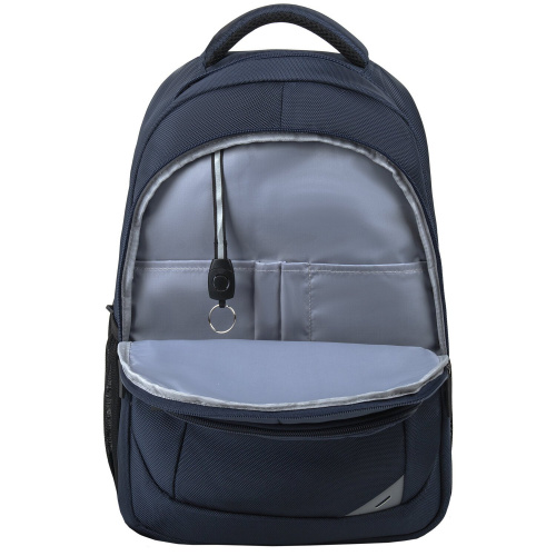 Рюкзак BRAUBERG URBAN "Freedom", 46х32х19 см, универсальный, 2 отделения, темно-синий фото 8