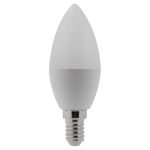 Лампа светодиодная ЭРА, 8(55)Вт, цоколь Е14, свеча, теплый белый, 25000 ч фото 3