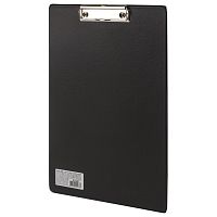 Доска-планшет ОФИСМАГ, А4, с прижимом, черная