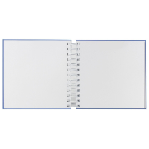 Скетчбук HATBER "Кеды", белая бумага 120 г/м2, 170х170 мм, 80 л., гребень фото 5