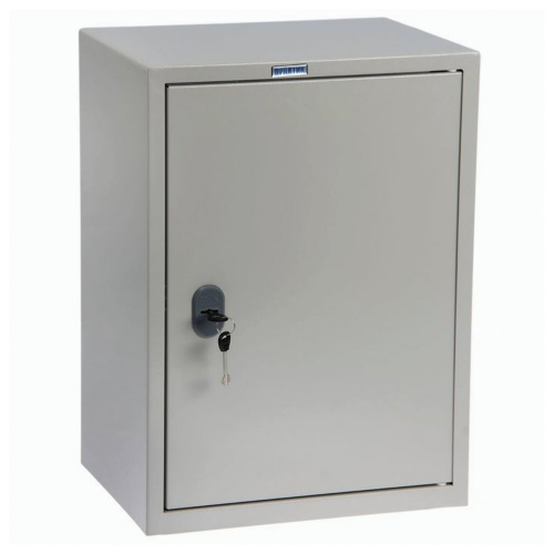 Шкаф металлический для документов AIKO, 630х460х340 мм, 17 кг, светло-серый фото 3