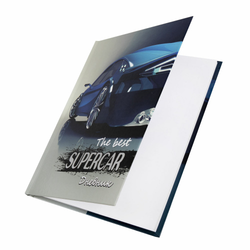 Дневник ЮНЛАНДИЯ "Supercar", 1-4 класс, 48 л., твердый, глянцевая ламинация, с подсказом фото 10