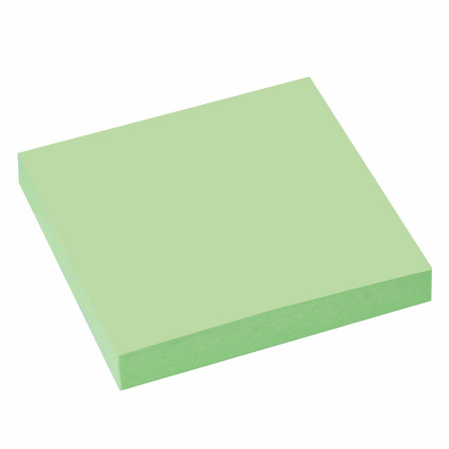 Блок самоклеящийся (стикеры) STAFF, 50х50 мм, 100 л., зеленый фото 6