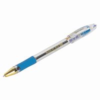 Ручка шариковая масляная с грипом BRAUBERG "Model-XL GLD", линия письма 0,25 мм, синяя