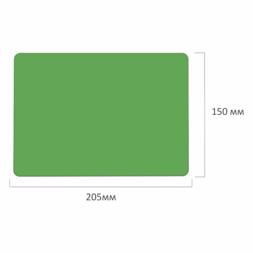 Доска для лепки ПИФАГОР, компактная, с 2 стеками, А5, 205х150 мм, зеленая фото 4
