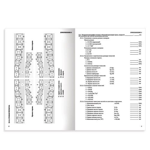 Медицинская карта ортодонтического пациента STAFF, форма № 043-1/у, 12 л., А4, 198x278 мм фото 7