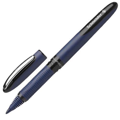 Ручка-роллер SCHNEIDER "One Business", корпус темно-синий, линия письма 0,6 мм, черная