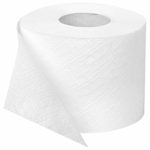 Бумага туалетная LAIMA "Мягкий рулончик Люкс" 45 м, белая, 1-слойная, 100 % целлюлоза, 32 рул/компл фото 3