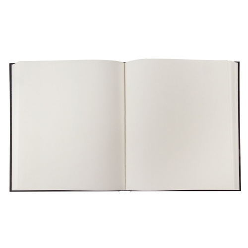 Скетчбук, слоновая кость, 100 г/м2, 190х190 мм, 110 л., книжный твердый переплет, BRAUBERG ART фото 4