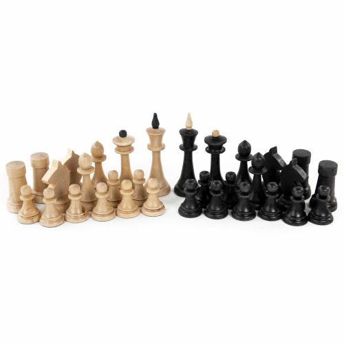 Шахматы турнирные, деревянные ЗОЛОТАЯ СКАЗКА, 40х40 см фото 3