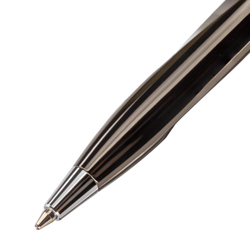 Ручка подарочная шариковая GALANT "VITRUM", корпус металл, детали серебристые, синяя фото 7