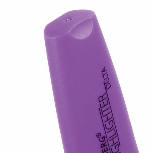 Текстовыделитель BRAUBERG "DELTA", линия 1-5 мм, фиолетовый фото 9