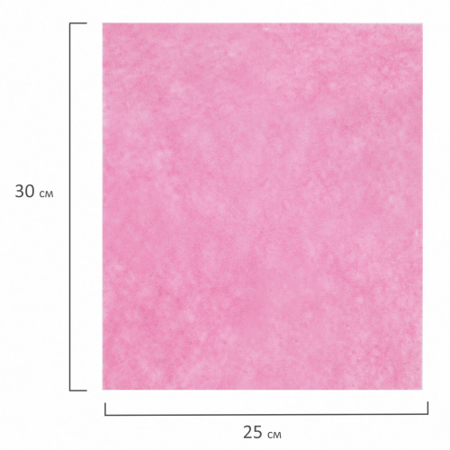 Салфетки универсальные LAIMA, 25х30 см, 5 шт., 80 г/м2, вискоза, розовые фото 2