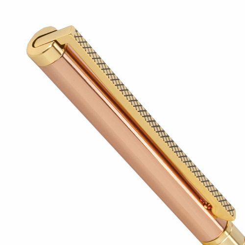 Ручка подарочная шариковая GALANT "ASTRON GOLD", корпус розовое золото, детали золотистые, синяя фото 6