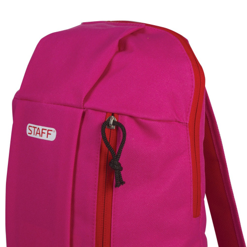 Рюкзак STAFF "AIR", 40х23х16 см, компактный, розовый фото 7
