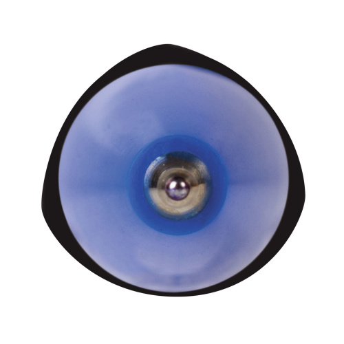 Ручка шариковая масляная автоматическая с грипом BRAUBERG "Booster", трехгранная, синяя фото 4