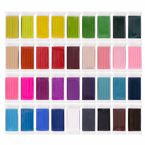 Глина полимерная запекаемая, НАБОР 36 цветов по 20 г, с аксессуарами, в гофрокоробе, BRAUBERG, 271159 фото 7