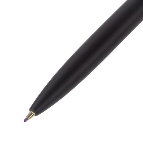 Ручка подарочная шариковая BRAUBERG "Larghetto", корпус черный, линия письма 0,5 мм, синяя фото 9