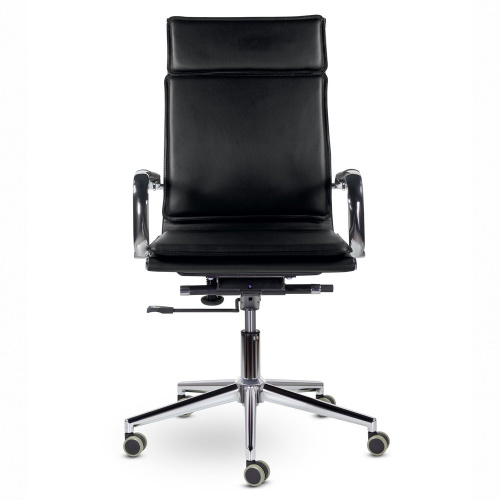 Кресло офисное BRABIX PREMIUM "Kayman EX-532", экокожа, хром, черное фото 5
