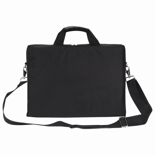 Сумка деловая BRAUBERG "Tempo", 40х30х4 см, с отделением для ноутбука 15,6", карман, черная фото 2