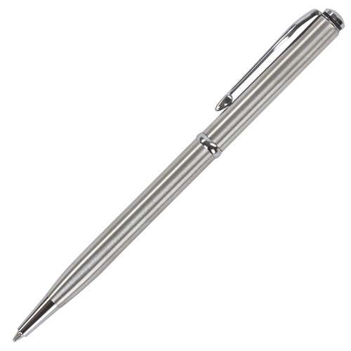 Ручка подарочная шариковая GALANT "Arrow Chrome", корпус серебристый, хромированные детали, синяя фото 6