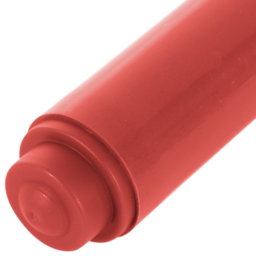 Маркер перманентный STAFF "Basic Budget PM-125", круглый наконечник 3 мм, красный фото 2