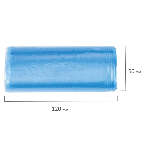 Мешки для мусора LAIMA "ULTRA", 20 л, 30 шт., 45х50 см, синие фото 6