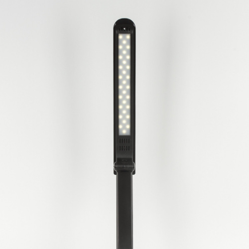 Светильник настольный SONNEN, на подставке, светодиодный, пластик, черный фото 9