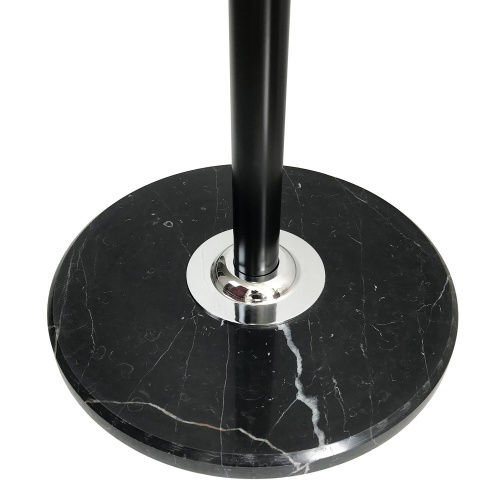 Вешалка-стойка BRABIX "CR-8342", на мраморном диске, металл, 5+4 крючка, цвет черный фото 5
