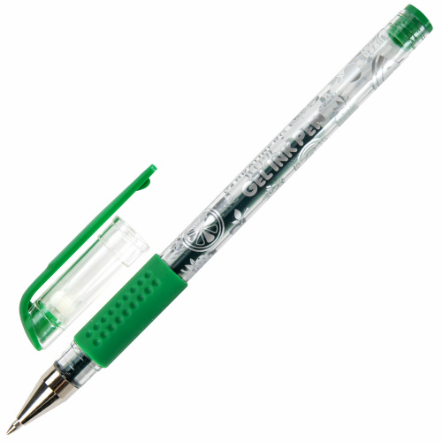 Ручки гелевые BRAUBERG KIDS "FRUITS", 20 цв., линия 0,5 мм, ароматизированные фото 2