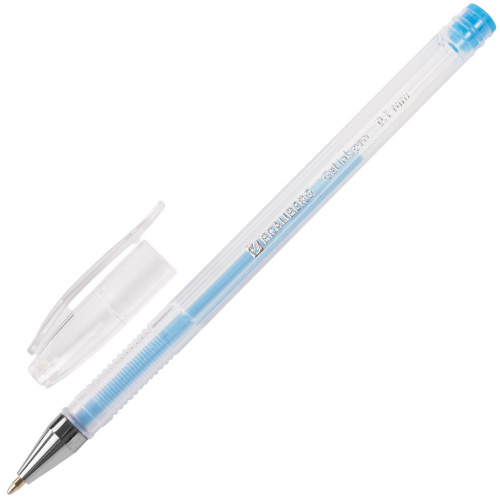Ручки гелевые BRAUBERG "Jet", 6 цветов, пастельные, узел 0,7 мм, линия письма 0,5 мм фото 8