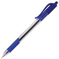 Ручка шариковая масляная автоматическая BRAUBERG "Extra Glide R-Grip", линия письма 0,35 мм, синяя