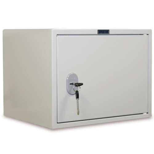 Шкаф металлический для документов AIKO, 320х420х350 мм, 9 кг, светло-серый фото 2