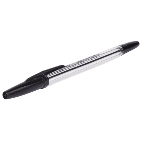 Ручка шариковая CORVINA "51 Classic", корпус прозрачный, узел 1 мм, линия письма 0,7 мм, черная фото 9