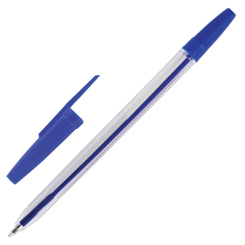 Ручки шариковые STAFF C-51, 4 шт., линия письма 0,5 мм, ассорти фото 5
