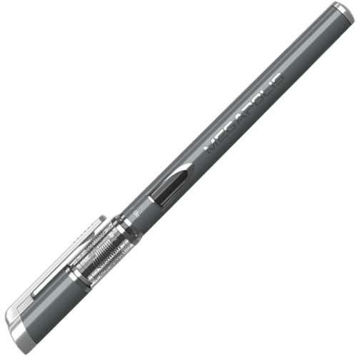 Ручка гелевая ERICH KRAUSE "Megapolis Gel", корпус с печатью, линия письма 0,4 мм,черная фото 2