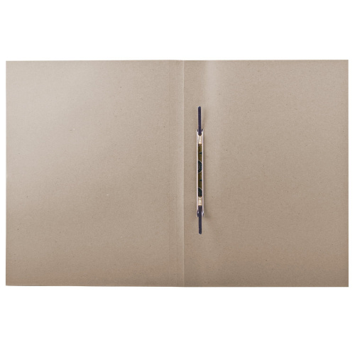Скоросшиватель картонный BRAUBERG, плотный картон, белый, до 200 л фото 2