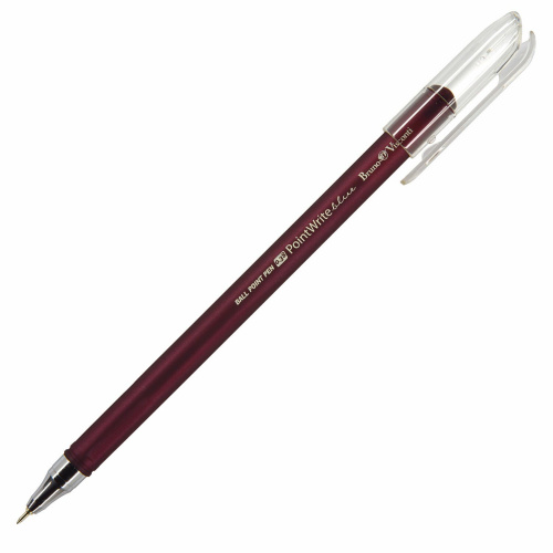 Ручка шариковая BRUNO VISCONTI PointWrite Original, корпус ассорти, линия письма 0,38 мм, синяя фото 7