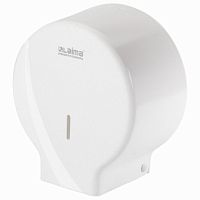 Диспенсер для туалетной бумаги LAIMA PROFESSIONAL ORIGINAL, малый, белый, ABS