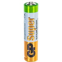Батарейки GP Super, AAA, 4 шт, алкалиновые, мизинчиковые