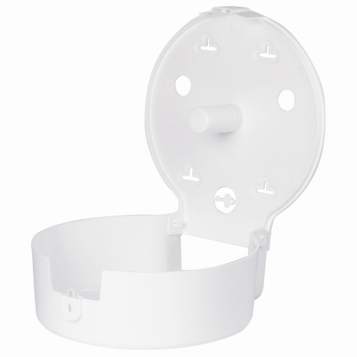 Диспенсер для туалетной бумаги LAIMA PROFESSIONAL ORIGINAL, белый, ABS-пластик фото 3