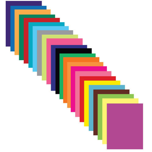 Цветная бумага BRAUBERG "Природа", А4, мелованная, 24 л., 24 цв., на скобе, 200х280 мм фото 2